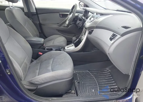 2012 Hyundai Elantra Gls from USA, damaged, VIN 5NPDH4AE4CH066070